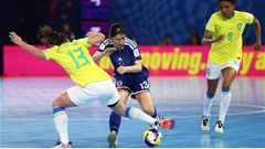 Niềm hy vọng của futsal châu Á bị Brazil vùi dập ở tứ kết